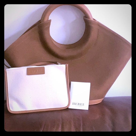 Hereu  Cabassa Round Handle Tote. - Picture 1 of 3